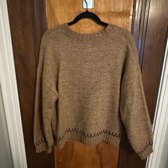 Old Navy Brown Horse Pattern Cardigan - Picture 3 of 4